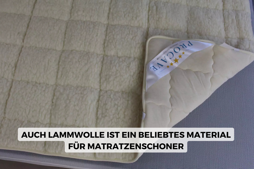 Matratzenschoner Procave aus Lammfell-Material
